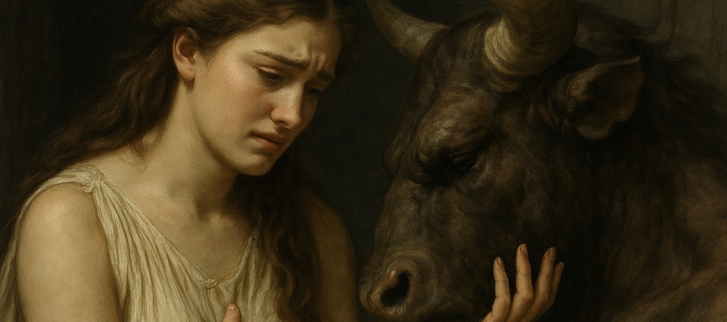 ariadne: a bold mythical retelling poem