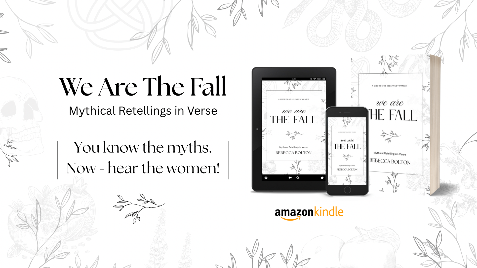 We Are the Fall: Mythical Retellings in Verse