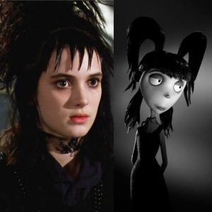 Lydia Deetz and Elsa Van Helsing similarities 