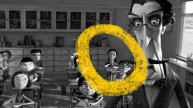 Wednesday Addams easter egg in Tim Burton's Frankenweenie