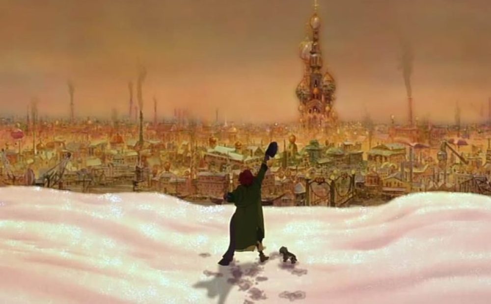 Anastasia looking over Russia. real facts behind the 1997 movie
