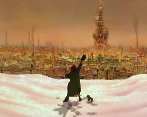 Anastasia looking over Russia. real facts behind the 1997 movie