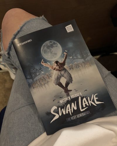 image of Matthew Bourne's Swan Lake programme